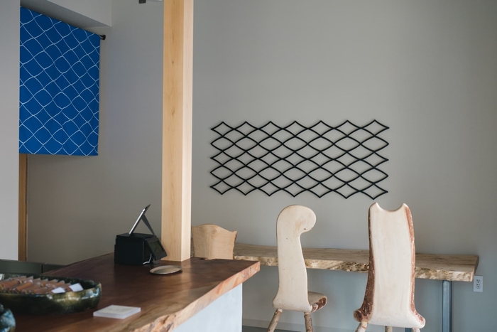 「湯ノ塩」のカフェスペース