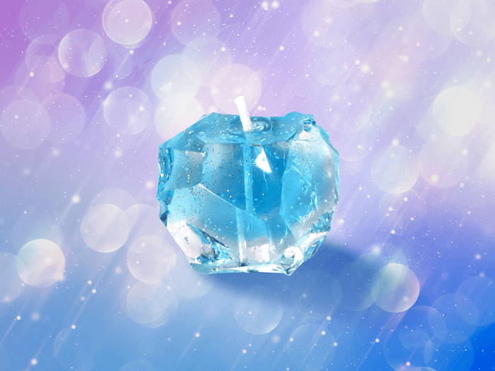 メテオライトキャンドル アクア