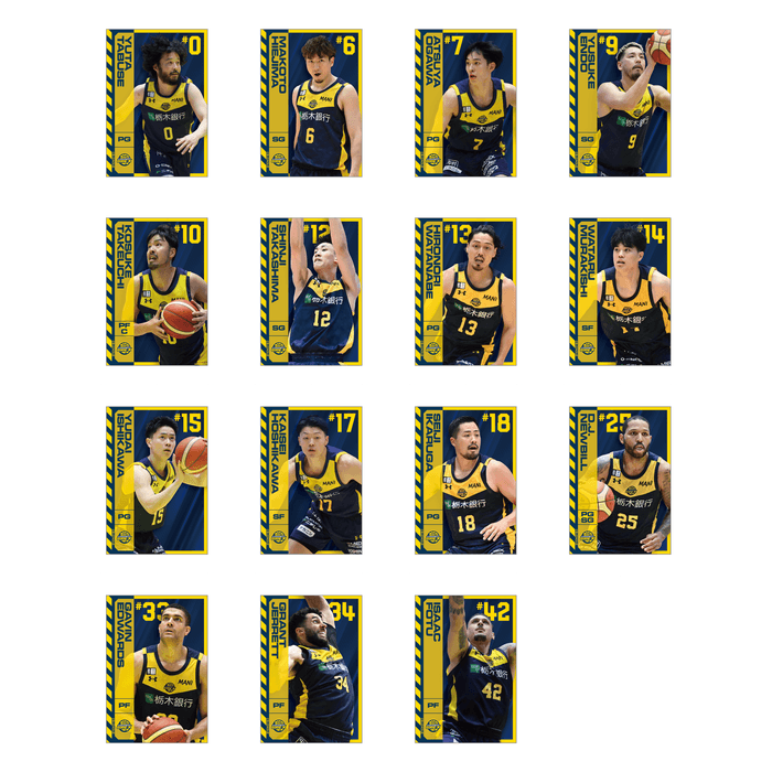 ▲第1弾 宇都宮ブレックス