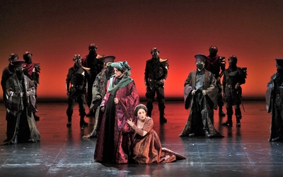 NISSAY OPERA 2021『カプレーティとモンテッキ』　14日出演組　撮影：三枝近志