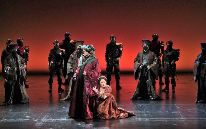 NISSAY OPERA 2021『カプレーティとモンテッキ』 14日出演組 撮影:三枝近志