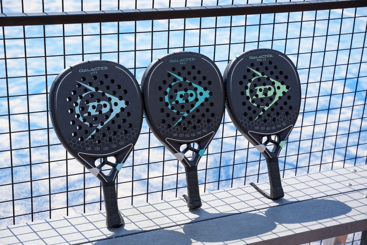 パデルバット※1ダンロップ「GALACTICA(ギャラクティカ)」、「MEGAMAX(メガマックス)」シリーズを新発売