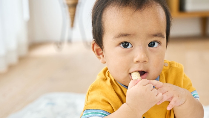 手づかみ食べを応援!