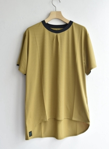 <Mountain Pass top Short_Sleeve> :yellow ocher
