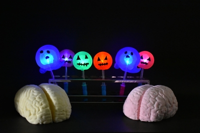 光るハロウィンロリポップ