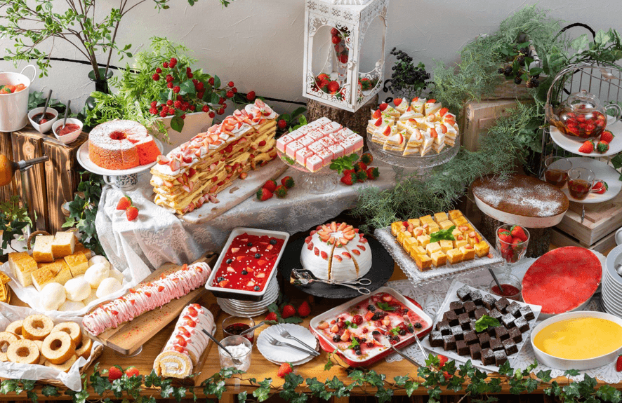 いちごの国のティーパーティー ※写真はイメージです