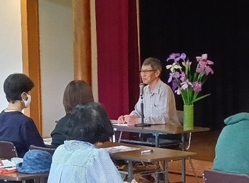 花菖蒲特別講座(昨年の様子)