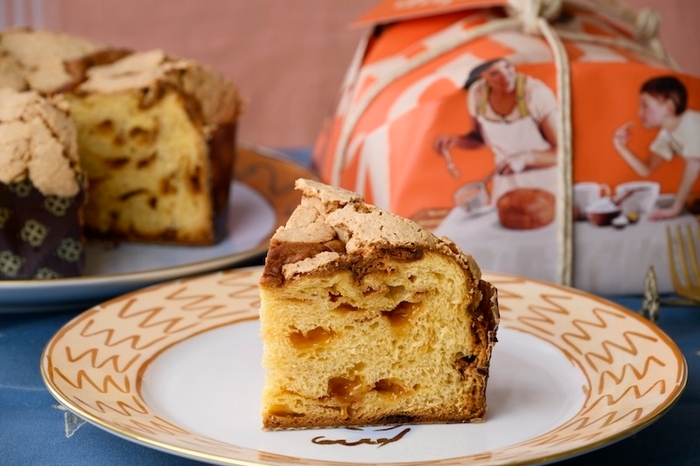 キャラメルホワイトチョコレートのパネットーネ