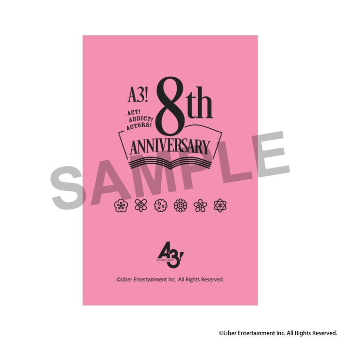 ●劇団員別ミニカード(裏面) ※組によって異なる