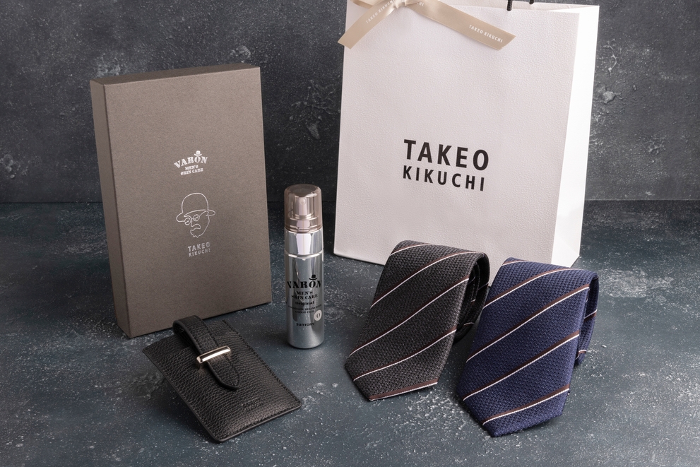 TAKEO KIKUCHI(タケオキクチ) 大人の男性向けオールインワンスキンケア『VARON(ヴァロン)』との コラボレーション商品を12月8日(金)より発売