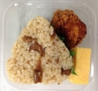 パックかしわめし(から揚げ・玉子焼)画像(画像はイメージです。)