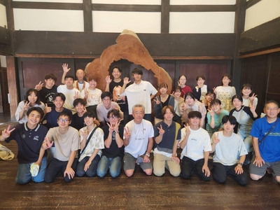 むぎや祭協賛会の川田会長と