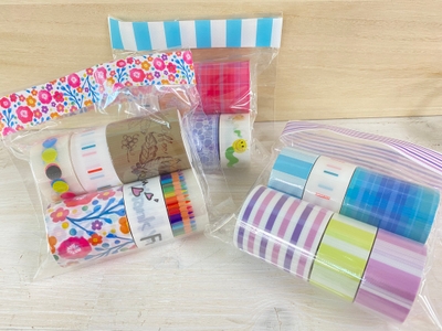 ６個入りラッピングセット（１５００円・税別）