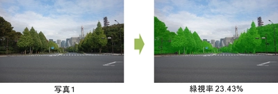 国総研、“見える緑”をまちづくりにいかす緑視率調査ツール 「AI緑視率調査プログラム(試行版)」第2版を公開