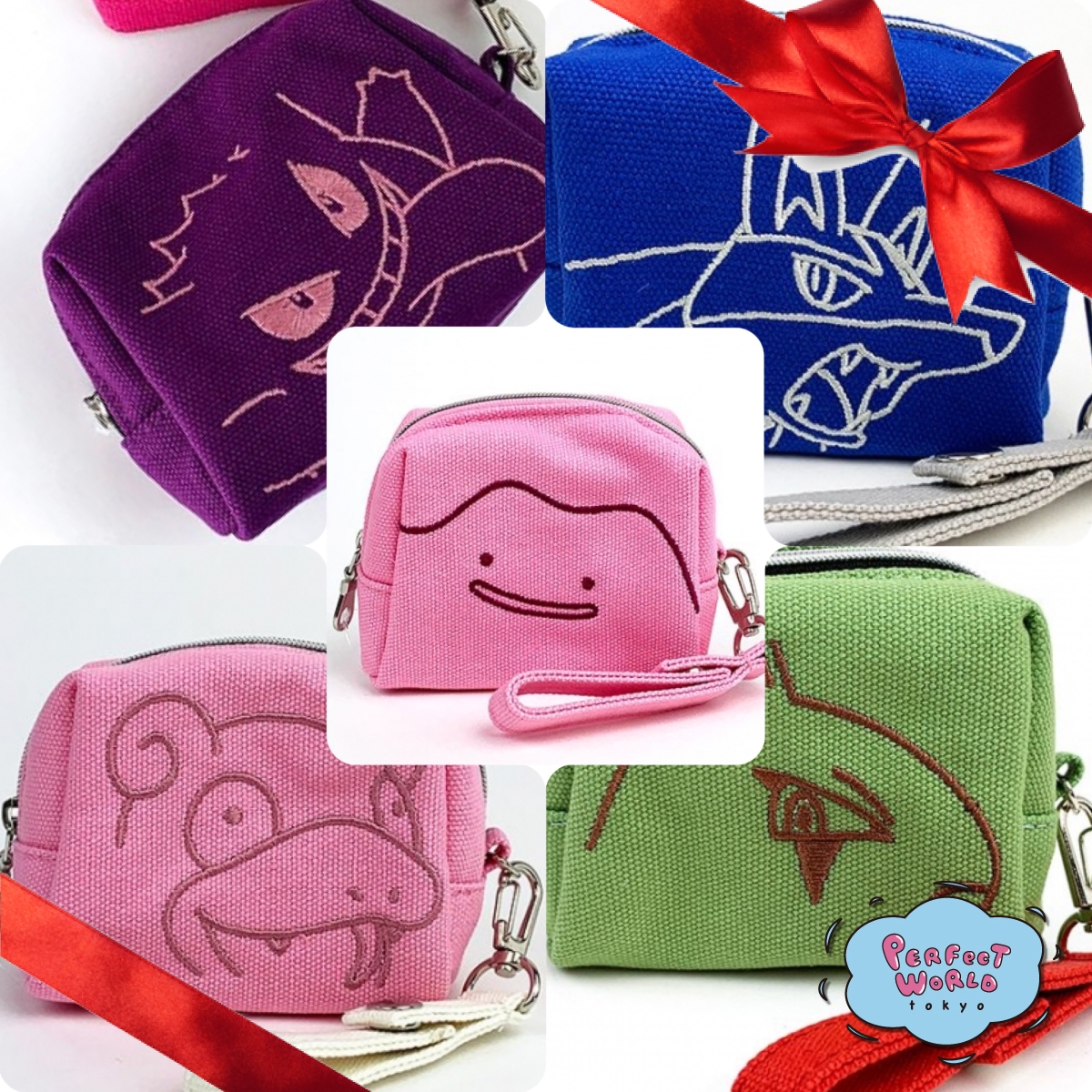 メタモンのミニミニポーチ?新ポケモンがオシャレなカラーで追加。今年のプレゼントはこれで決まりかなあ