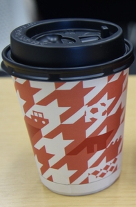 採用が決まった紙カップ