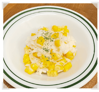 『とうもろこしリゾット』