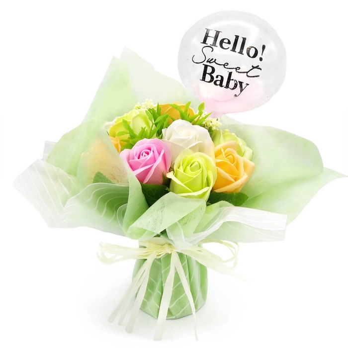 ソープフラワー×バルーン イメージ・例