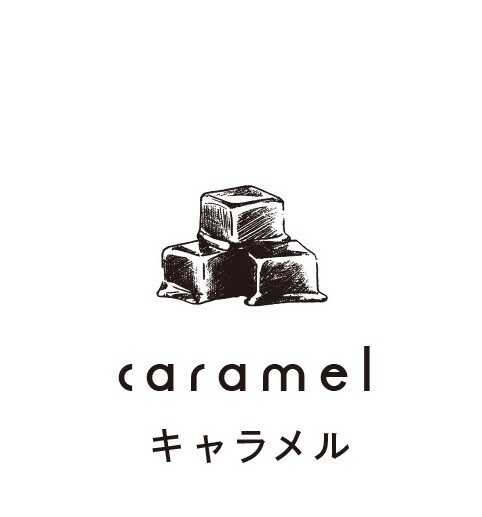 キャラメルロゴ