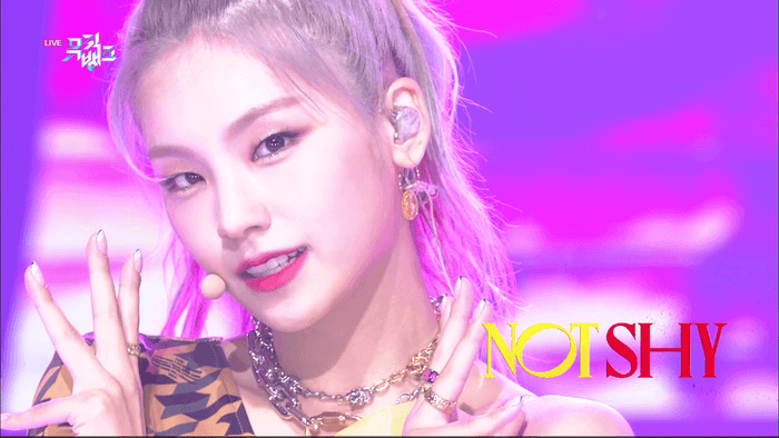 ITZY・イェジ(Licensed by KBS Media Ltd. ⓒ KBS. All rights reserved)