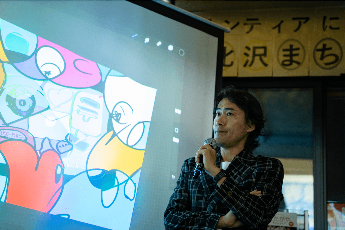 TAKUROMANライブペイント