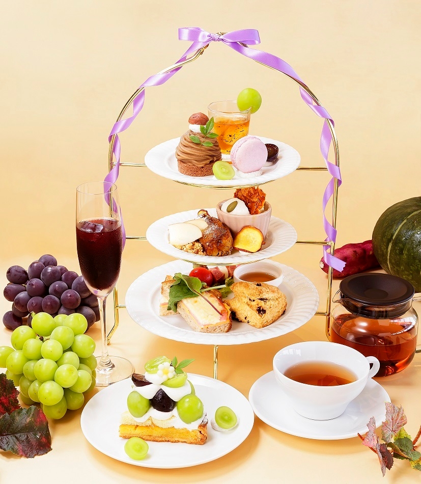 秋のアフタヌーンティーセット