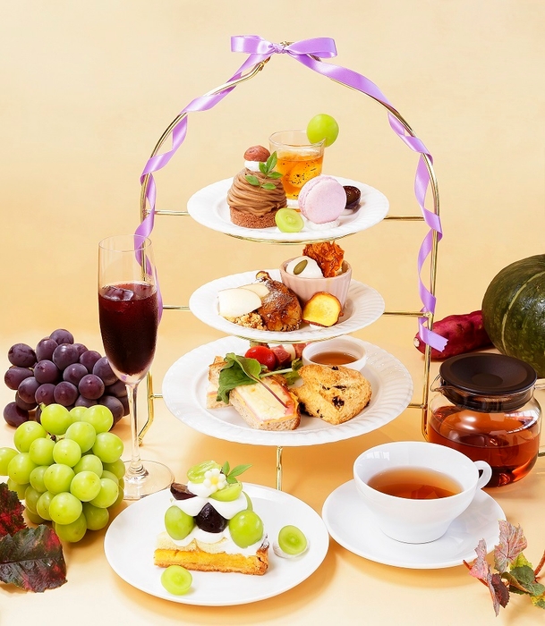 秋のアフタヌーンティーセット