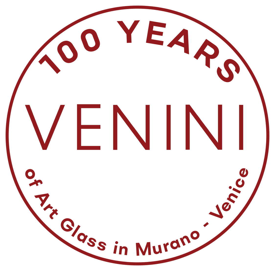 VENINIブランド創業100周年記念ロゴ