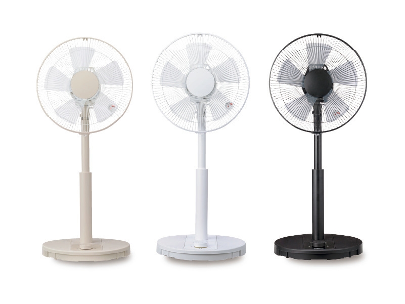 全操作をワンボタンで完結する、究極の扇風機が登場 「ワンボタンDC