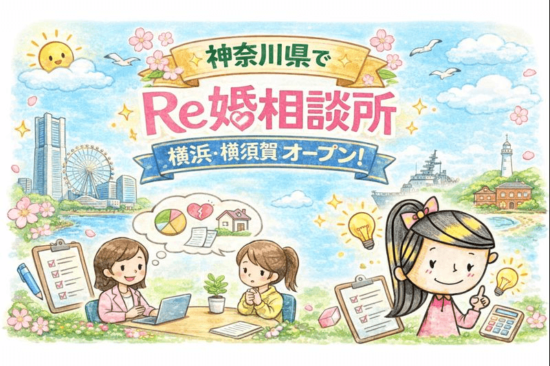 横浜・横須賀に「Re婚相談所」オープン、 神奈川県の離婚リスクに寄り添う専門窓口強化