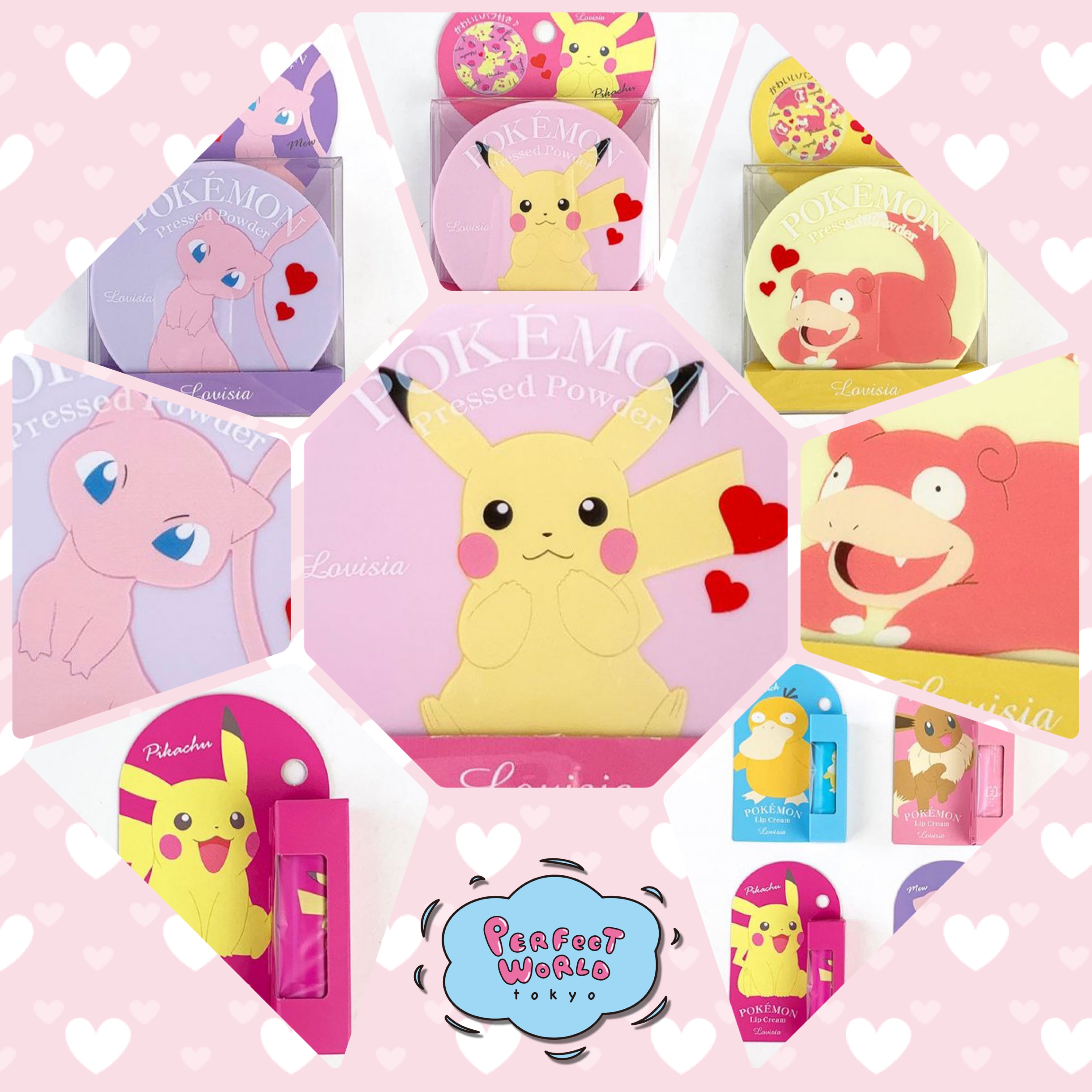 メイクでかわいさゲットだぜ！ポケモンのコスメでおしゃれを楽しもう♬