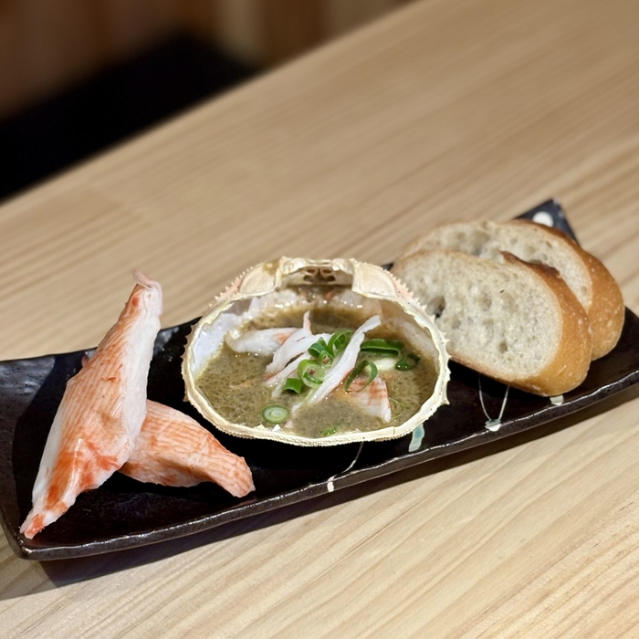 蟹味噌カニカマ甲羅焼き