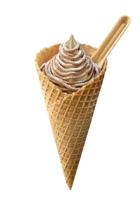 ごほうびソフト　 ‐ 至福のモンブラン ‐  （ワッフルコーン）　イメージ画像