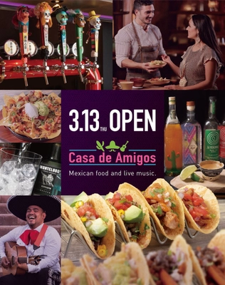 【京都駅前】ジャンカラが運営するメキシカンフードと音楽が融合した「Casa de Amigos」がオープン！
