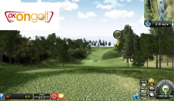 リアルなラウンドコース