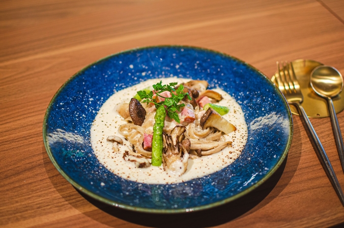 芳醇クリームそばパスタ