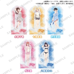 ▲彼⼥、お借りします ビッグジオラマアクリルフィギュア　バスタイムｖｅｒ．（全4種）サイズ：約18cm