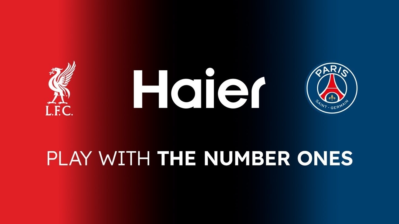 大手家電メーカーHaier、ついに契約！リバプールFC＆PSGと正式グローバルパートナー締結