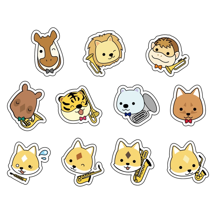 来場者プレゼント:タトゥーシール(イメージ)