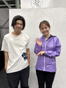 石田英太 さん(沼田高校)／岡本愛衣(HOMEアナウンサー)