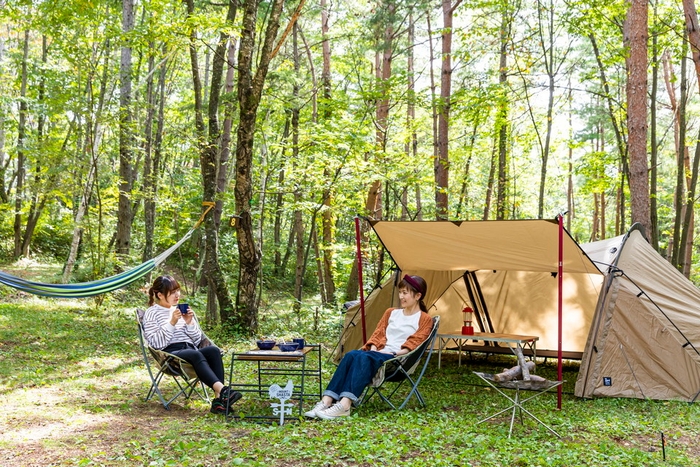 小諸市 高原のキャンプ場