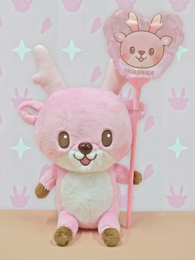 「イワシカちゃんスティックバルーン」使用イメージ