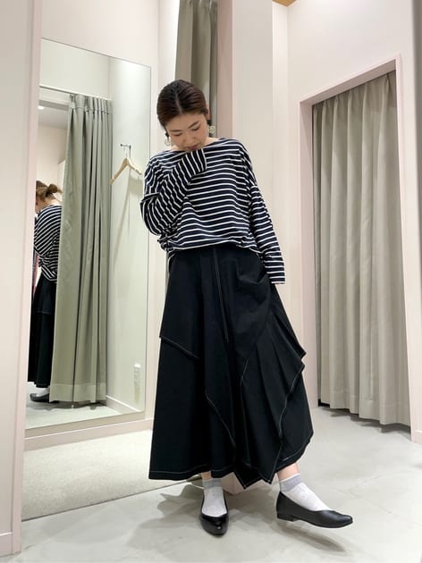 ファルファーレクラシカルのフラットマインを使ったスタッフコーディネート