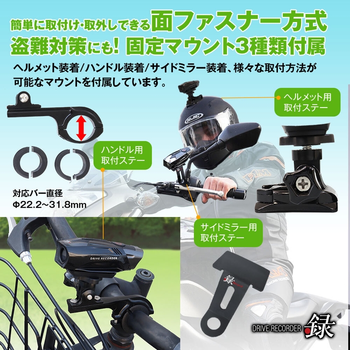 BDVR-B001 取付ステーが豊富