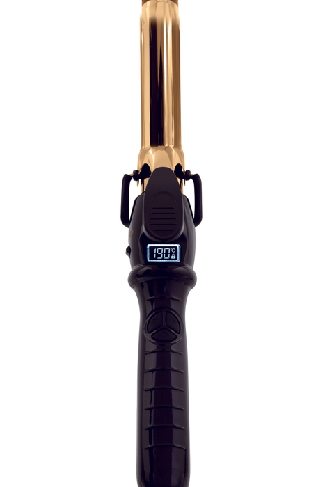 アイビル D2アイロン ロングバレル ゴールド25mm