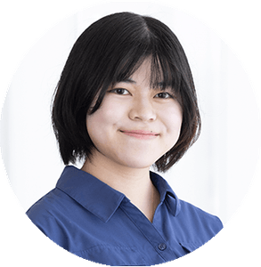 薬学部4年　可児 沙也伽さん