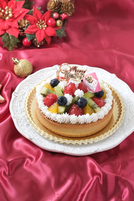 クリスマスフルーツタルト