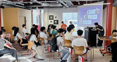 令和6年（2024年）のオープンキャンパスで実施した在学生によるビジネスプランコンテストの様子