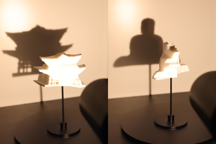 鎌倉ならではの作品「建長寺と鎌倉大仏」