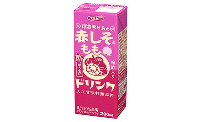 レトロブームが後押し、ばあちゃんが作った 懐かしい味をイメージしたドリンクから新商品　 3月1日(火)『ばあちゃんの赤しそとももドリンク』発売